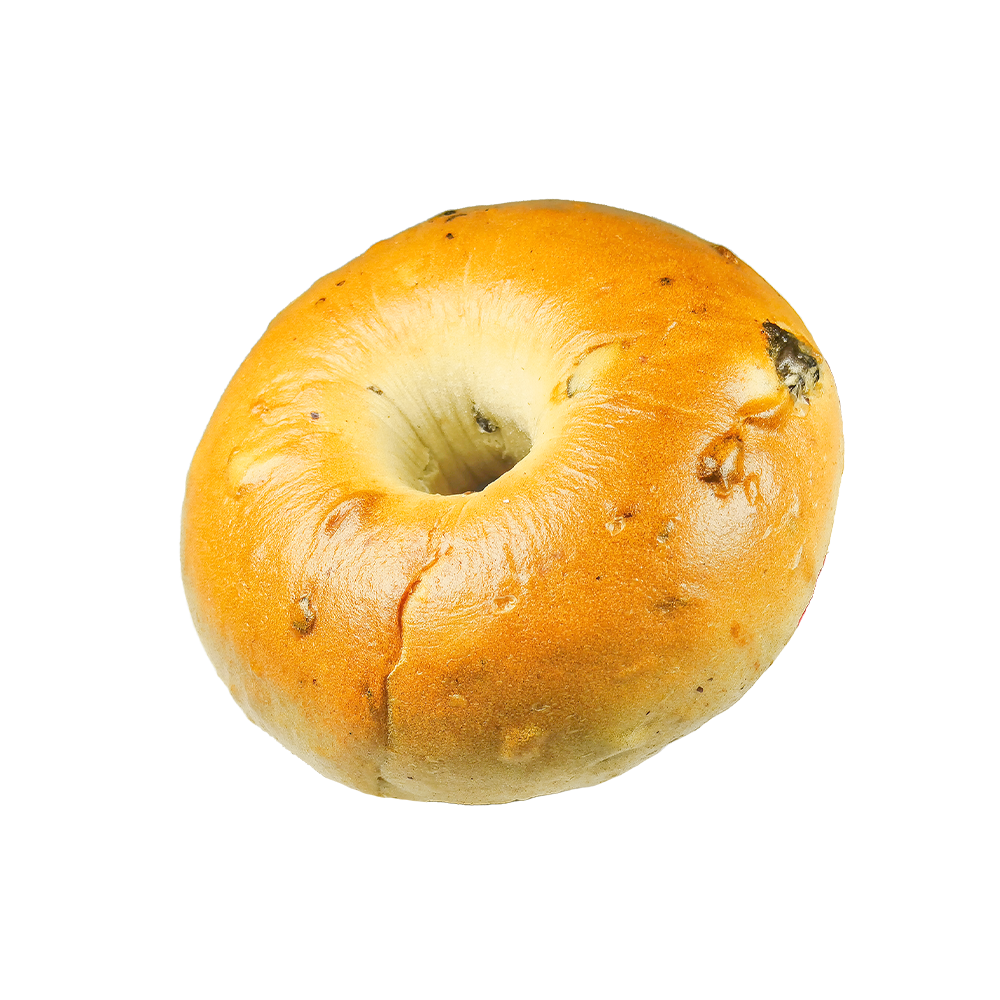 Bagel rísíní cainéil milis nádúrtha