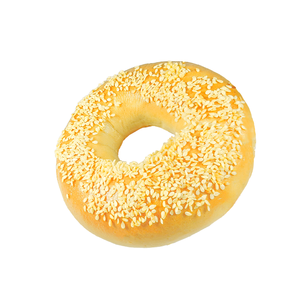 Foinse Cruithneachta Ardchaighdeáin Sesame Bagel Saillte Foinse Cruithneachta Ardchaighdeáin Sesame Bagel Saillte